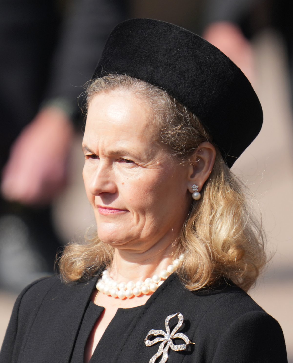 The Hereditary Princess of Liechtenstein attends the funeral of King Harald V of Norway in Oslo on September 9, 2026 (Peter Summers/Getty Images)