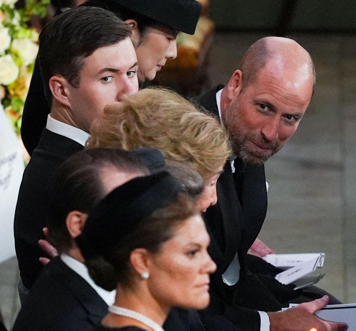 The Crown Prince of Denmark, the Prince of Wales, and Queen Sofia of Spain attend the funeral of King Harald V of Norway in Oslo on September 9, 2026 (Lise Åserud/NTB/Alamy)