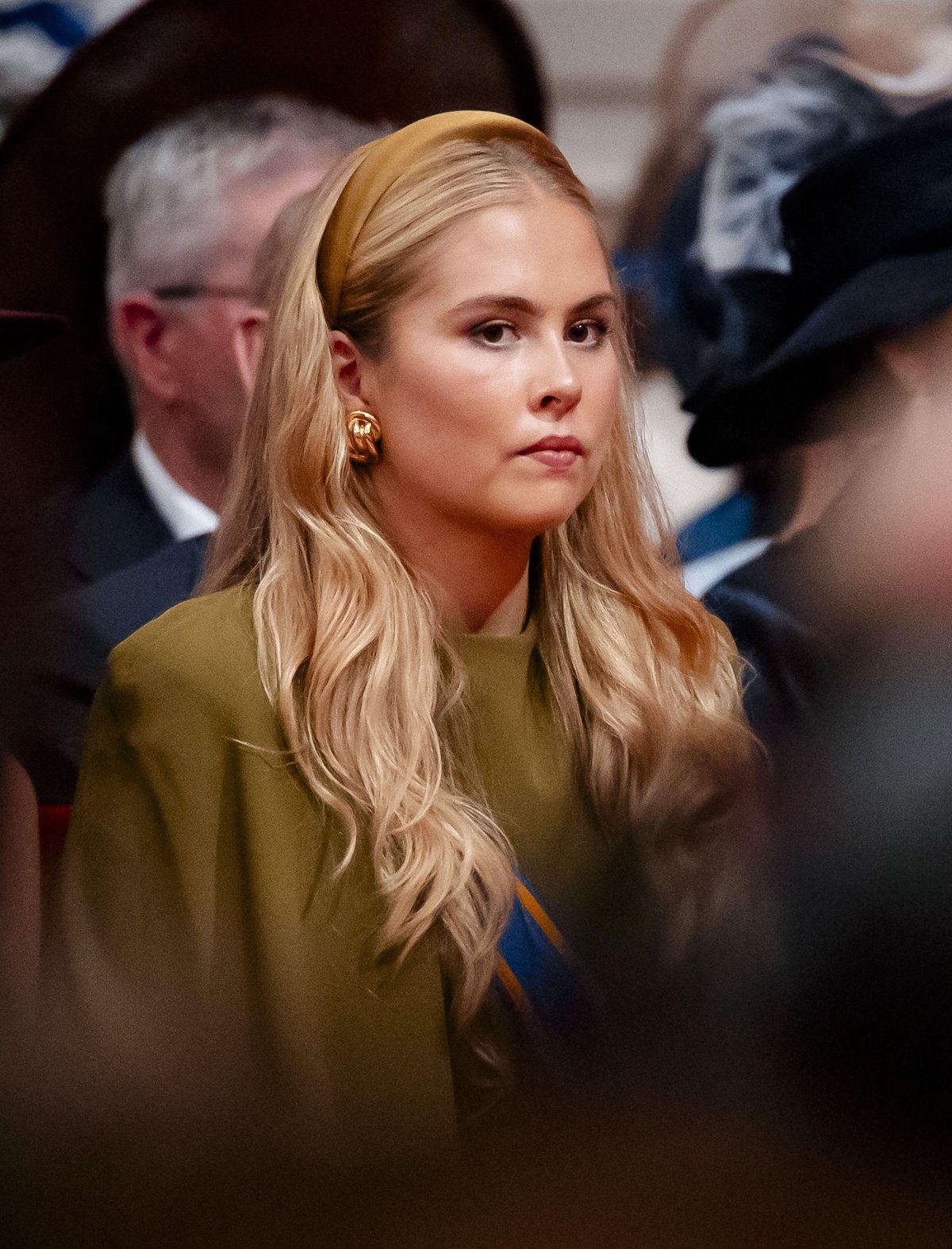 The Princess of Orange is pictured inside the Royal Theatre on Prinsjesdag in The Hague on September 15, 2026 (REMKO DE WAAL/ANP/Alamy)