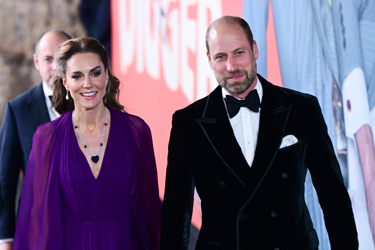 The Prince and Princess of Wales attend the Royal Film Performance of Digger in London on September 22, 2026 (Stuart C. Wilson/Getty Images)