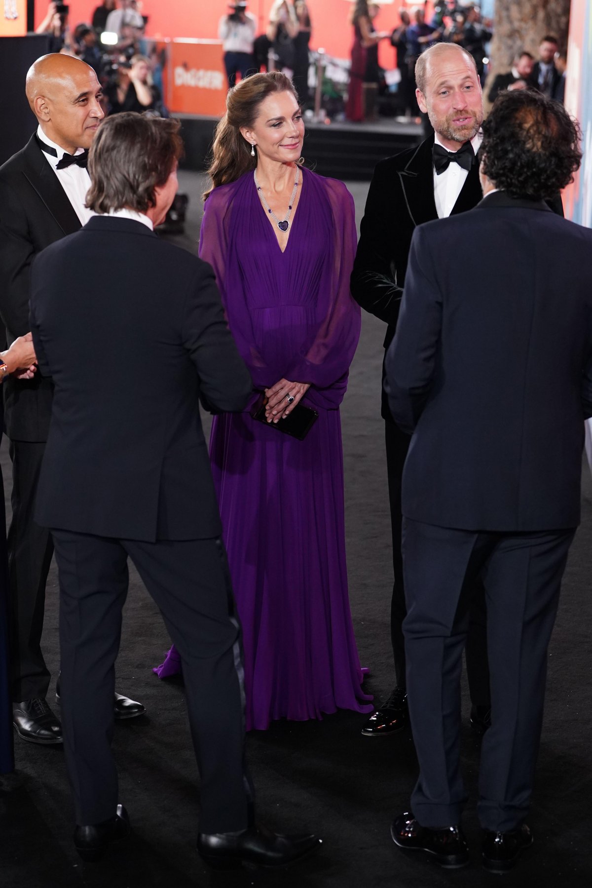 The Prince and Princess of Wales attend the Royal Film Performance of Digger in London on September 22, 2026 (Stuart C. Wilson/Getty Images)