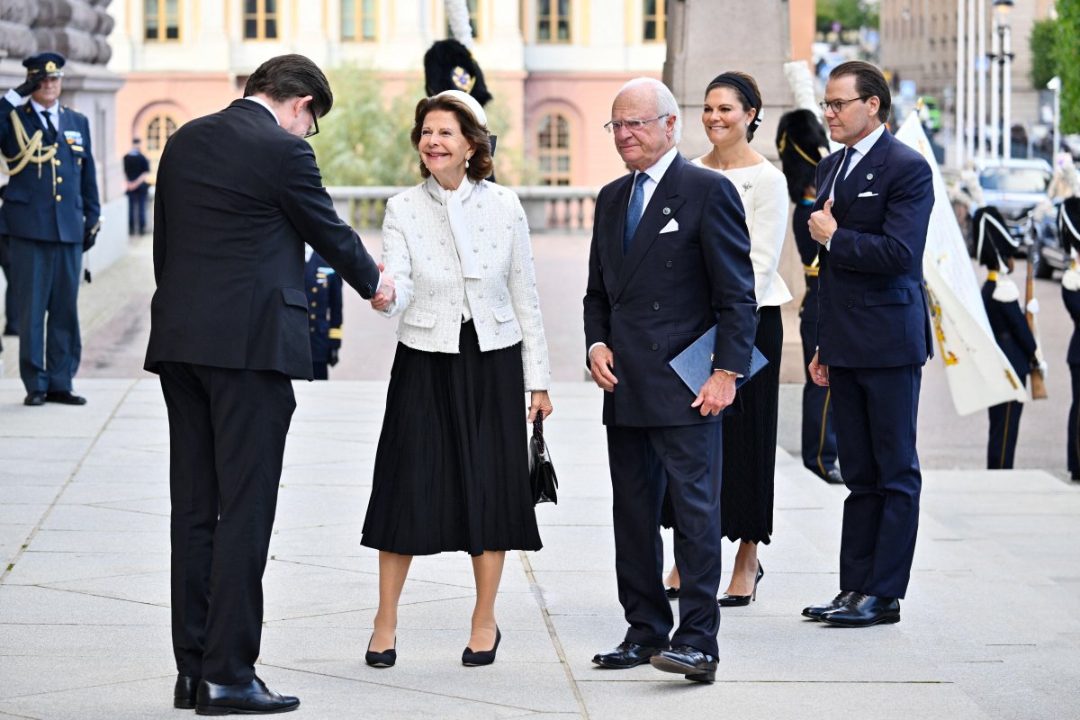 The Swedish royal family attends the annual opening of the Riksdag in Stockholm on September 29, 2026 (Anders Wiklund/TT News Agency/Alamy)