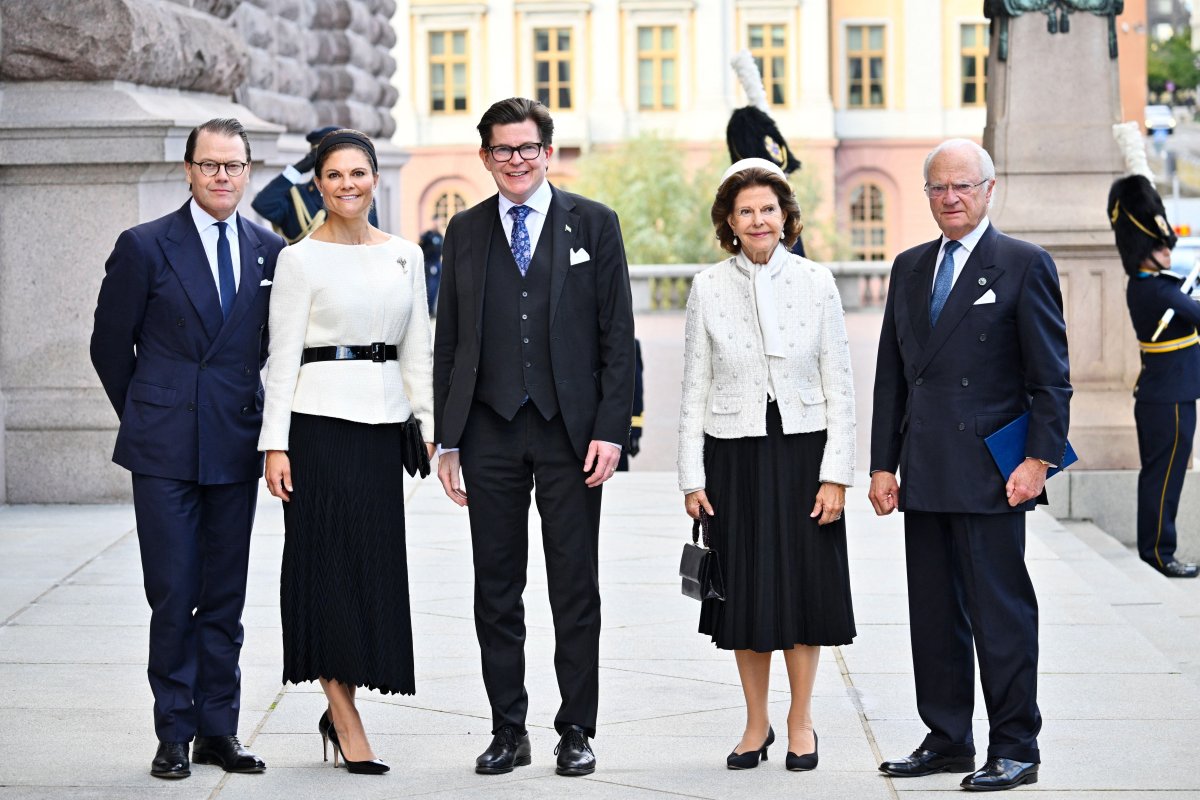 The Swedish royal family attends the annual opening of the Riksdag in Stockholm on September 29, 2026 (Anders Wiklund/TT News Agency/Alamy)