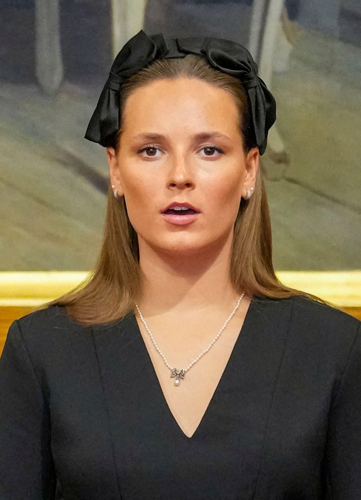King Haakon VIII and Crown Princess Ingrid Alexandra of Norway attend the ceremonial opening of the 171st Storting in Oslo on October 2, 2026 (Ole Berg-Rusten/NTB/Alamy)