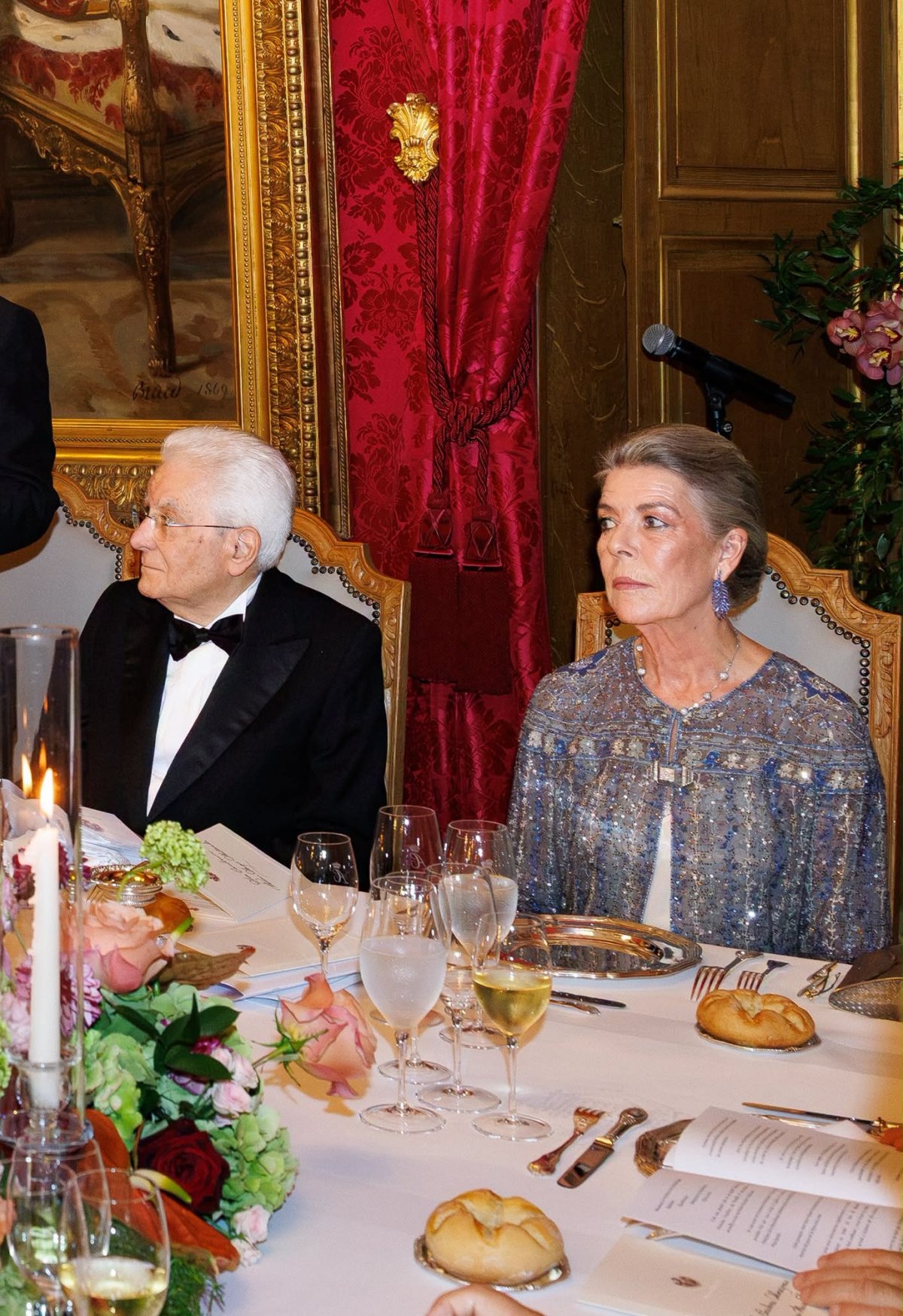 The Prince and Princess of Monaco welcome the President of Italy to the principality for a state visit on October 2, 2026 (Palais Princier de Monaco)