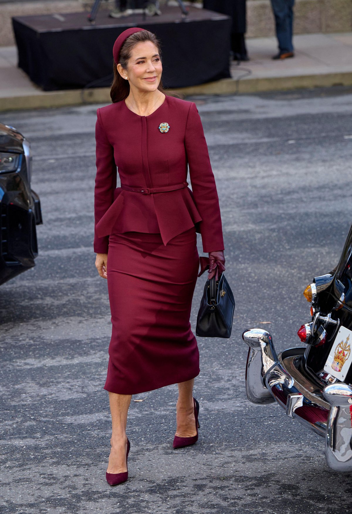 The King and Queen of Denmark, with Princess Benedikte, attend the opening of the Folketing, Denmark's Parliament, at Christiansborg Palace in Copenhagen on October 6, 2026 (Stefan Lindblom/Stella Pictures/Alamy)