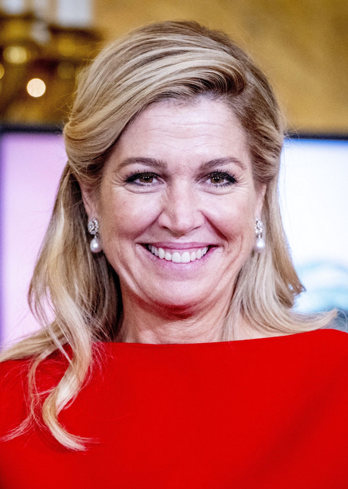 The Queen of the Netherlands presents this year's Appeltjes van Oranje prizes at Noordeinde Palace in The Hague on October 8, 2026 (ROBIN UTRECHT/ANP/Alamy)