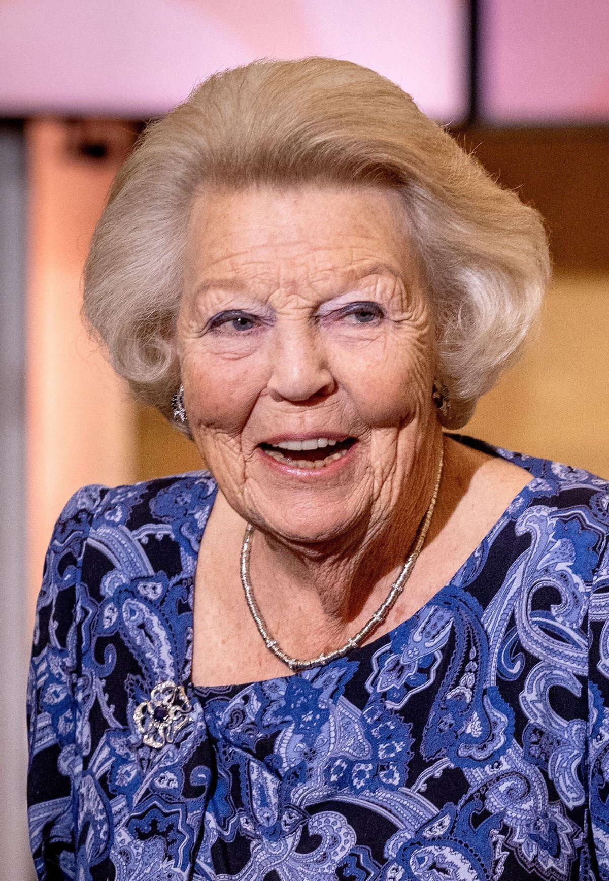 Princess Beatrix of the Netherlands attends the presentation of this year's Appeltjes van Oranje prizes at Noordeinde Palace in The Hague on October 8, 2026 (Patrick van Emst/NLBeeld/Alamy)