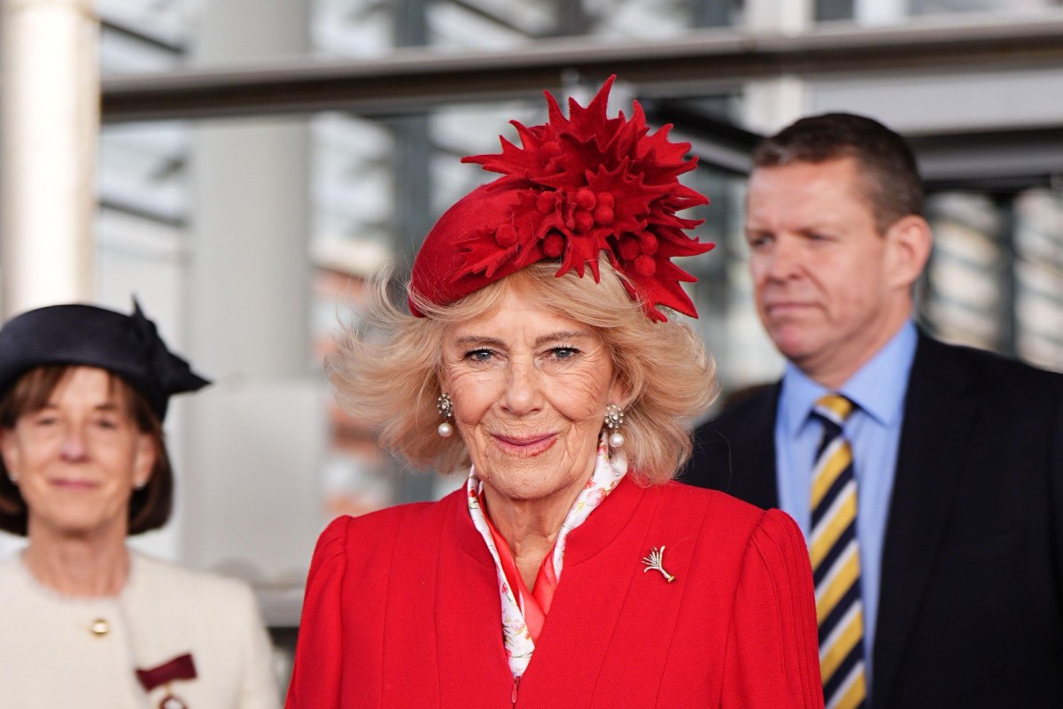 The King and Queen of the United Kingdom attend the ceremonial opening of the Senedd in Cardiff on October 15, 2026 (Aaron Chown/PA Images/Alamy)