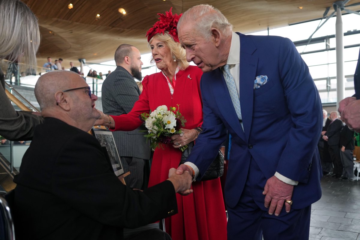 The King and Queen of the United Kingdom attend the ceremonial opening of the Senedd in Cardiff on October 15, 2026 (Alistair Grant/PA Images/Alamy)