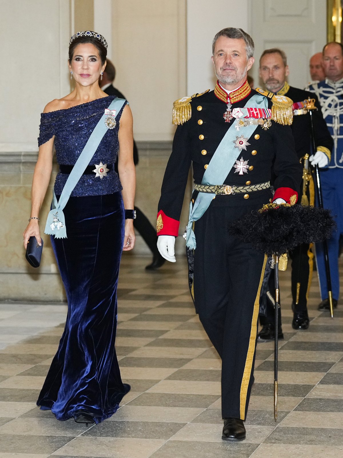 The King and Queen of Denmark host a state banquet in honor of the visiting President of Vietnam at Christiansborg Palace in Copenhagen on October 19, 2026 (Martin Sylvest Andersen/Getty Images)