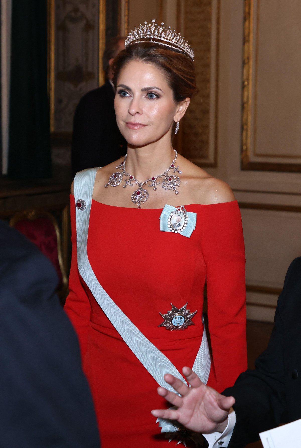 The Swedish royal family hosts a state banquet in honor of the President of Singapore at the Royal Palace in Stockholm on October 19, 2026 (Patrik Österberg/Stella Pictures/Alamy)
