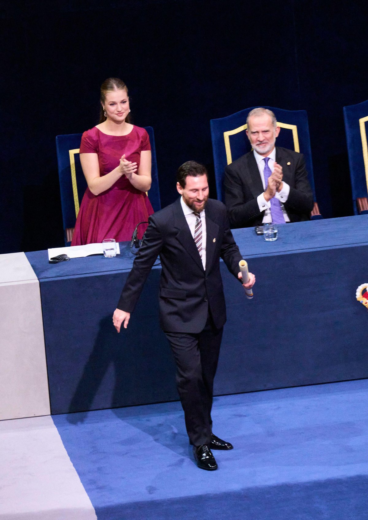 The Spanish royal family attends the Princess of Asturias awards ceremony in Oviedo on October 23, 2026 (Jack Abuin/Zuma Press/Alamy)