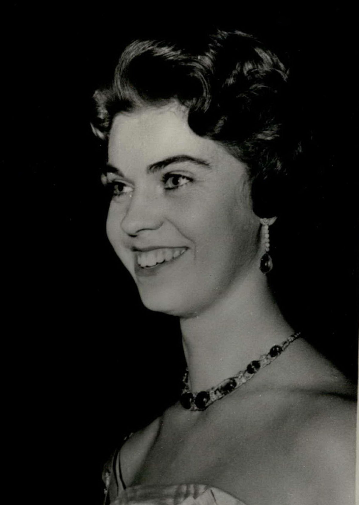 Princess Margareta of Sweden attends the Nobel Prize ceremony in Stockholm on December 10, 1957 (Keystone Press/Alamy)