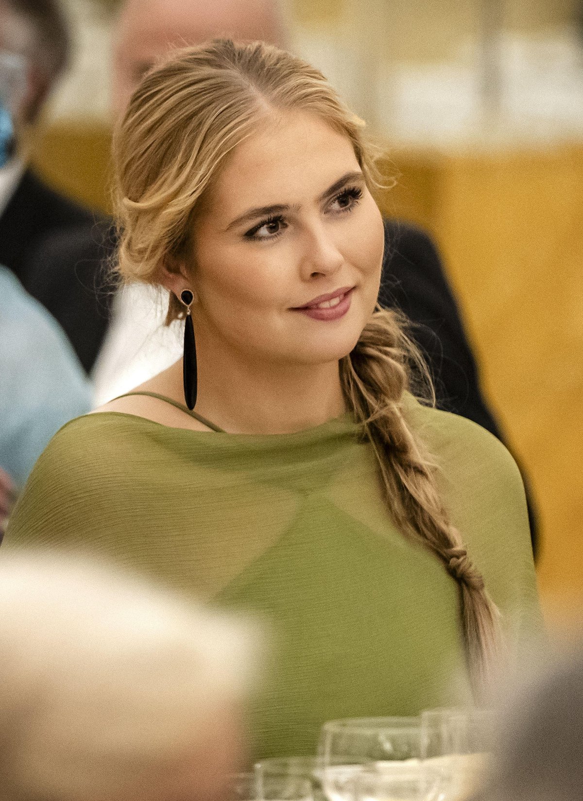 The King and Queen of the Netherlands, with the Princess of Orange, host a dinner for the members of the Council of State at Noordeinde Palace in The Hague on October 27, 2026 (REMKO DE WAAL/ANP/Alamy)